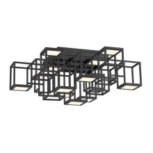 Eurofase Gold US 38261-026 - FERRO,13LT LED FLUSH,BLK