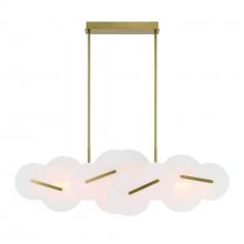 Eurofase Gold US 47210-011 - Nuvola 56" LED Chandelier In Gold