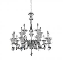 Kalco Allegri 028074-010-FR001 - Lusso (10+5) Light 2 Tier Chandelier