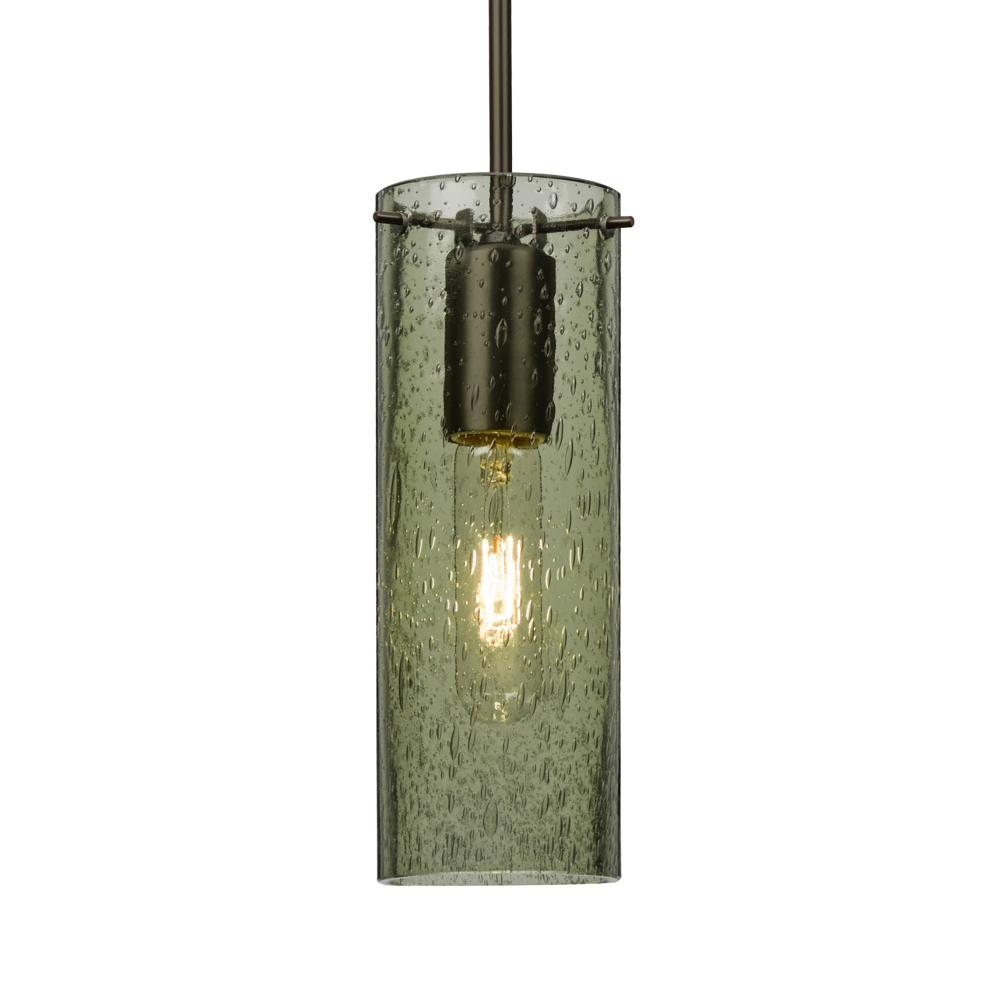 Besa, Juni 10 Cord Pendant, Moss Bubble, Bronze, 1x60W Medium Base, 15Ft. Cord