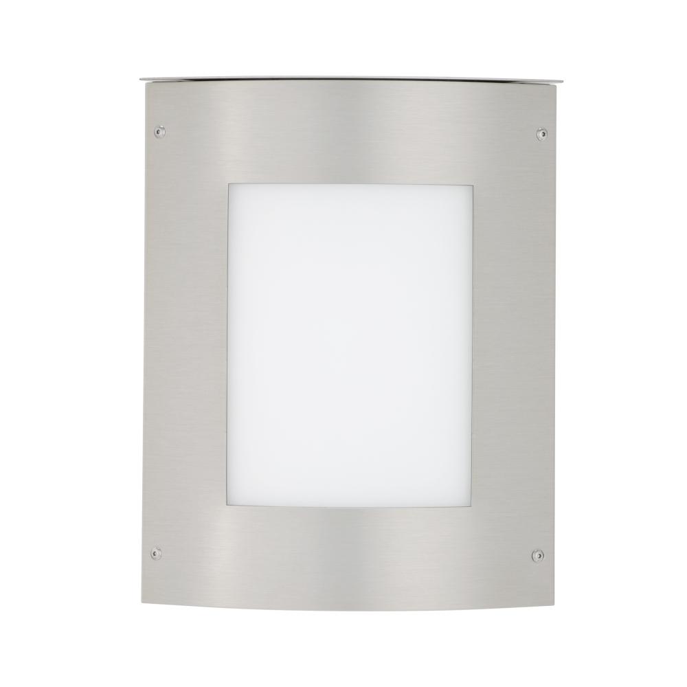 Besa Outdoor Moto 13 Square Silver White Acrylic 2x5W LED