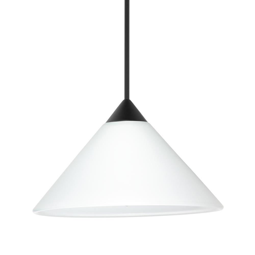 Besa Pendant For Multiport Canopy Kona, Black Finish, White 1x50W MAX GY6.35 Base