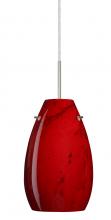 Besa Lighting 1JC-4126MA-SN-L - Besa Pera 9 Pendant Satin Nickel Magma 1x100W Medium Base, 15Ft. Cord
