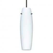 Besa Lighting 1JC-489707-BK - Besa Pendant Suzi 14, Black, Opal Matte 1x100W MAX E26 Base