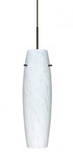 Besa Lighting 1JC-489719-BR-L - Besa Pendant Suzi 14, Bronze, Carrera 1x100W Medium Base, 15Ft. Cord