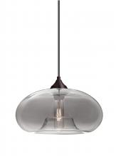 Besa Lighting 1JC-BANASM-BR - Besa Pendant Bana Bronze Smoke 1x60W Medium Base