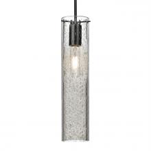 Besa Lighting 1JC-JUNI16CL-BK - Besa, Juni 16 Cord Pendant, Clear Bubble, Black, 1x60W Medium Base