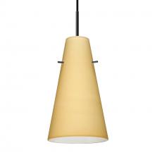 Besa Lighting 1JT-4124VM-BK - Besa Cierro Pendant Black Vanilla Matte 1x100W Medium Base