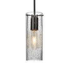 Besa Lighting 1JT-JUNI10CL-BK - Besa, Juni 10 Cord Pendant, Clear Bubble, Black, 1x60W Medium Base