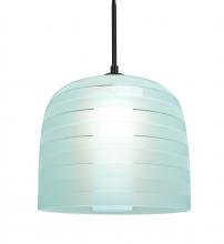 Besa Lighting 1JT-MITZI10CY-BK - Besa, Mitzi 10 Cord Pendant, Cyan, Black Finish, 1x40W Medium Base