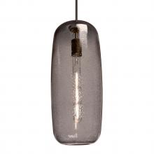 Besa Lighting 1JT-PINOT18SM-BR - Besa, Pinot 18 Cord Pendant, Smoke Bubble, Bronze FInish 1x60W Medium Base