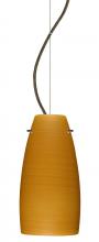 Besa Lighting 1KX-1512OK-LED-BR-L - Besa Tao 10 LED Cable Pendant Oak Bronze 1x9W LED, 15Ft. Cord