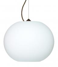 Besa Lighting 1KX-477507-LED-BR - Besa Jordo LED Pendant 1Kx Opal Matte Bronze 1x11W LED