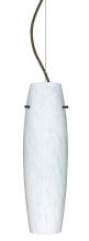 Besa Lighting 1KX-489719-LED-BR-L - Besa Suzi 14 Pendant Carrera, Bronze, 1x9W LED, 15Ft. Cord