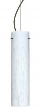 Besa Lighting 1KX-722419-BR-L - Besa Stilo 16 Pendant Carrera Bronze 1x100W Medium Base, 15Ft. Cord