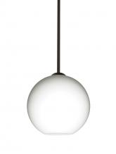 Besa Lighting 1TT-COCO807-BR - Besa Coco 8 Stem Pendant, Opal Matte, Bronze Finish, 1x60W Medium Base