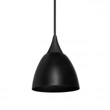 Besa Lighting 1XC-1858BK-BK - Besa Divi Pendant, Metal Black, Black, 1x50W MAX GY6.35 Base