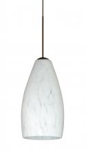 Besa Lighting 1XC-719819-BR-L - Besa Pendant Karli Bronze Carrera 1x50W MAX GY6.35 Base, 15Ft. Cord