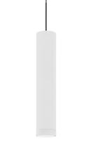 Besa Lighting 1XC-CAFE12WF-LED-BK - Besa Cafe 12 Cord Pendant, White/Frost, Black Finish, 1x9W LED