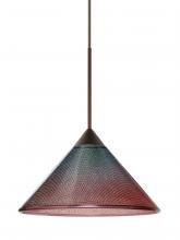 Besa Lighting 1XT-117691-BR-L - Besa Pendant Kona Bronze Bi-Color 1x50W MAX GY6.35 Base, 15Ft. Cord
