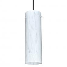 Besa Lighting 1XT-493019-BK-L - Besa Copa Pendant, Carrera, Black, 1x50W MAX GY6.35 Base, 15Ft. Cord