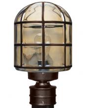 Besa Lighting 341797-POST - Costaluz 3417 Series Post Bronze 1x75W A19