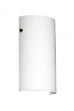 Besa Lighting 704207-BR - Besa Wall Tamburo Bronze Opal Matte 1x75W Medium Base