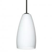 Besa Lighting B-150907-BK - Besa Chrissy Pendant For Multiport Canopy Black Opal Matte 1x50W MAX E12 Base