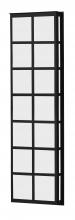 Besa Lighting BREE38-WA-BK - Besa Outdoor Bree 38 Black White Acrylic 3x60W B10