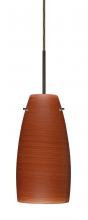 Besa Lighting J-1512CH-LED-BR - Besa Tao 10 LED Pendant For Multiport Canopy Cherry Bronze 1x9W LED