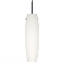 Besa Lighting J-412107-BK - Besa Stilo 11 Pendant For Multiport Canopy Black Opal Matte 1x40W Medium base
