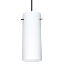 Besa Lighting J-412307-BK - Besa Stilo 10 Pendant For Multiport Canopy Black Opal Matte 1x100W Medium Base