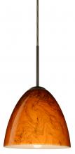 Besa Lighting J-4470HB-BR - Besa Vila Pendant For Multiport Canopy Bronze Habanero 1x60W Medium Base