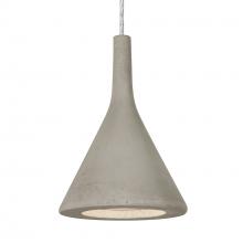 Besa Lighting J-GALATN-LED-SN-L - Besa Gala Pendant For Multiport Canopy, Tan, Satin Nickel Finish, 1x9W LED, 15Ft. Cord