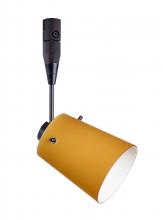 Besa Lighting RSP-511880-12-BR - Besa Spotlight With 12" Stem Tammi 3 Bronze Amber Matte 1x50W Halogen Mr16