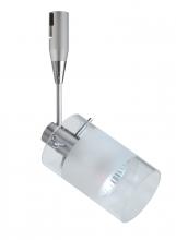 Besa Lighting RSP-6524EC-06-SN - Besa Spotlight With 6" Stem Scope 4 Satin Nickel Clear/Frost 1x50W Bipin MR16