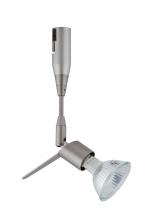 Besa Lighting RSP-QF3-12-SN - Besa Spotlight With 12" Stem Tipster Satin Nickel 1x50W Bipin MR16