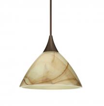 Besa Lighting RXP-174383-LED-BR - Besa Pendant Domi Bronze Mocha 1x3W LED