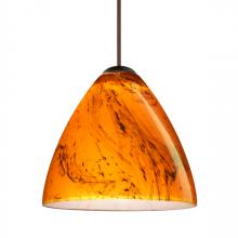 Besa Lighting RXP-1779HB-LED-BR - Besa Pendant Mia Bronze Habanero 1x5W LED