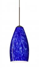Besa Lighting RXP-719886-BR-L - Besa Pendant Karli Bronze Blue Cloud 1x50W MAX GY6.35 Base, 15Ft. Cord
