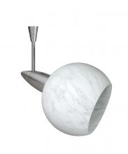 Besa Lighting SP-155919-12-SN - Besa Spotlight With 12" Stem Palla 3 Satin Nickel Carrera 1x35W Bipin MR11
