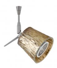 Besa Lighting SP-5145GF-LED-SN - Besa Nico 3 Spotlight Sp Stone Gold Foil Satin Nickel 1x9W LED Mr16