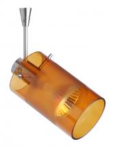 Besa Lighting SP-6524EG-06-SN - Besa Spotlight With 6" Stem Scope 4 Satin Nickel Armagnac/Frost 1x50W Bipin MR16