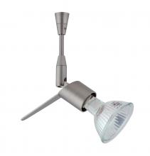 Besa Lighting SP-QF3-12-SN - Besa Spotlight With 12" Stem Tipster Satin Nickel 1x50W Bipin MR16