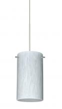Besa Lighting X-440419-SN-277-DIM010 - Besa Stilo 7 Pendant for Multiport Canopy Satin Nickel Carrera 1x50W MAX GY6.35 Base