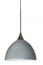 Besa Lighting X-4679TN-BR - Besa Pendant For Multiport Canopy Brella Bronze Titan 1x50W Halogen