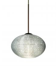 Besa Lighting X-5612GL-BR-L - Besa Pendant For Multiport Canopy Lasso Bronze Glitter 1x50W MAX GY6.35 Base, 15Ft. Cord