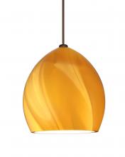Besa Lighting XP-1716HN-LED-BR - Besa Pendant Sprite Bronze Honey 1x5W LED
