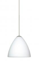 Besa Lighting XP-177907-SN - Besa Pendant Mia Satin Nickel Opal Matte 1x50W MAX GY6.35 Base