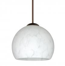 Besa Lighting XP-565819-BR-L - Besa Pendant Palla 5 Bronze Carrera 1x50W MAX GY6.35 Base, 15Ft. Cord
